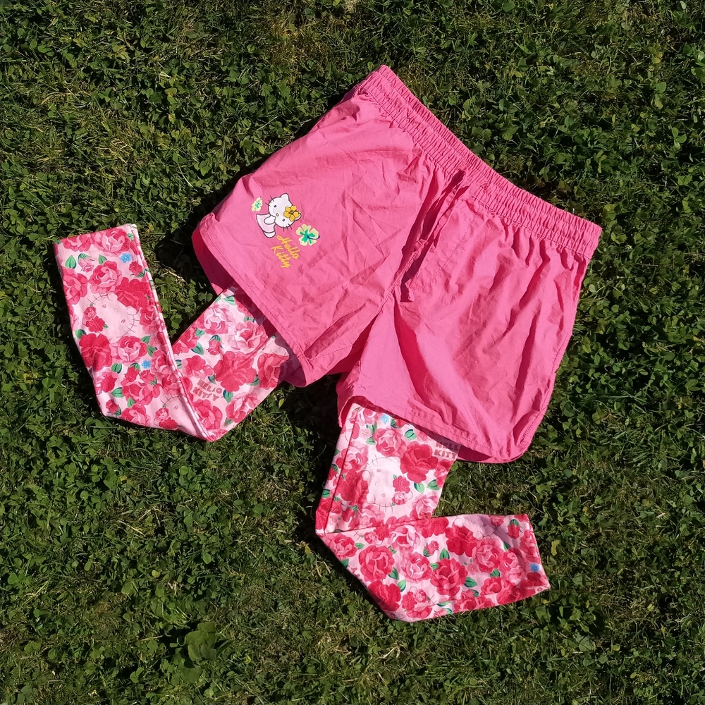 Hello Kitty Pink Short Pants xxs-xs for adult